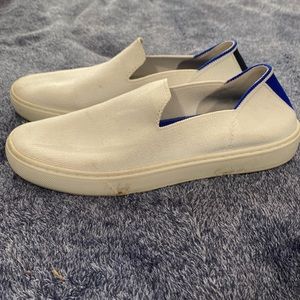 Rothy white shoes